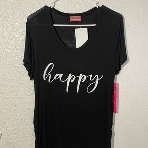 ~NWT~ Happy - Cool Long T-Shirt! SZ Maternity Med.